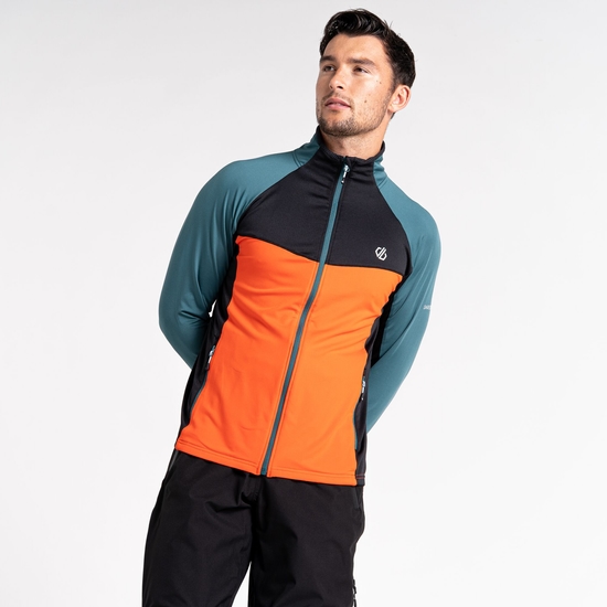 Couche intermédiaire zippée Core Strech Homme Substratum Vert