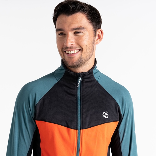 Couche intermédiaire zippée Core Strech Homme Substratum Vert