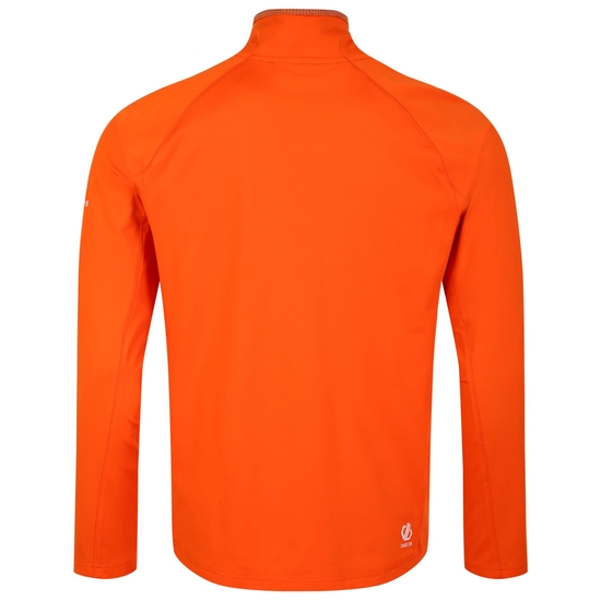 Couche intermédiaire zippée Core Strech Homme Substratum Orange