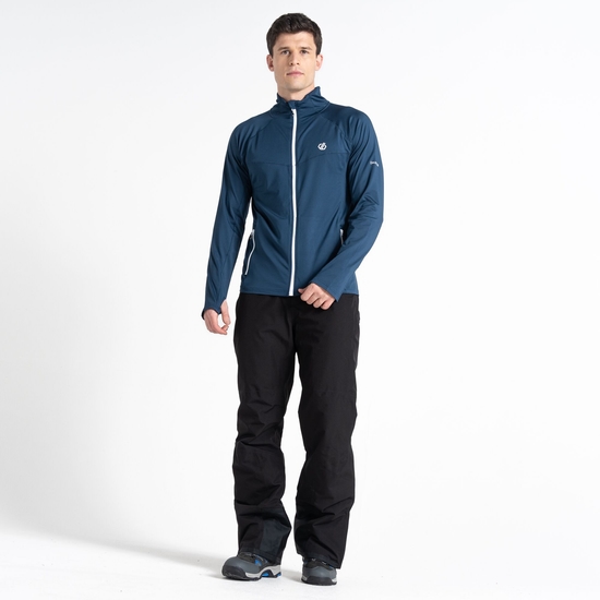 Couche intermédiaire zippée Core Strech Homme Substratum Bleu