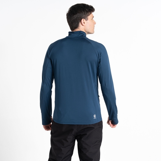 Couche intermédiaire zippée Core Strech Homme Substratum Bleu