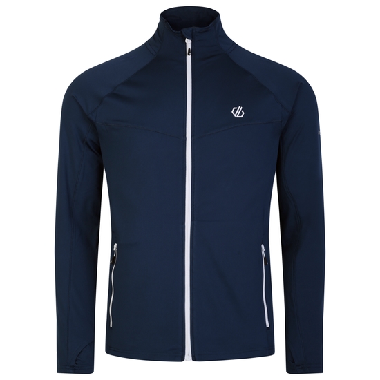 Couche intermédiaire zippée Core Strech Homme Substratum Bleu
