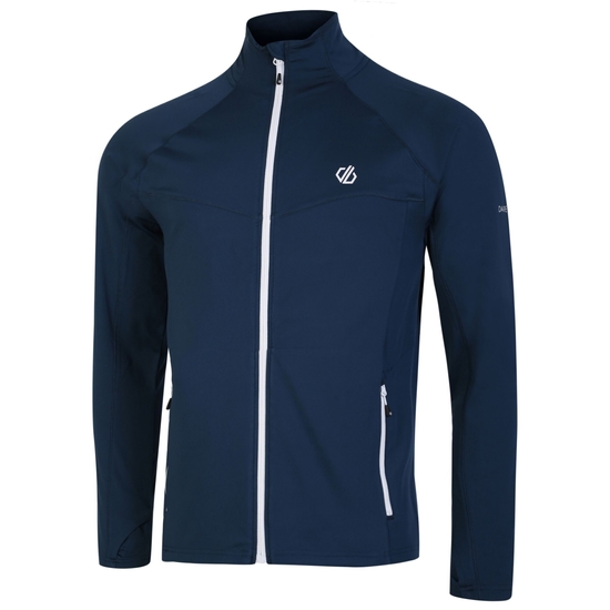 Couche intermédiaire zippée Core Strech Homme Substratum Bleu