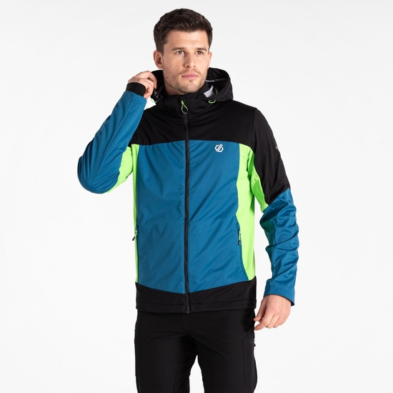 Veste softshell homme Mountaineer Bleu