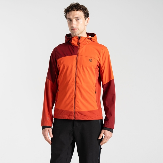 Herren Mountaineer Softshelljacke Rot