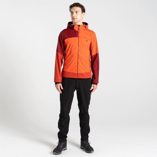Men's Mountaineer Softshell Jacket Tuscan Cinnamon Red