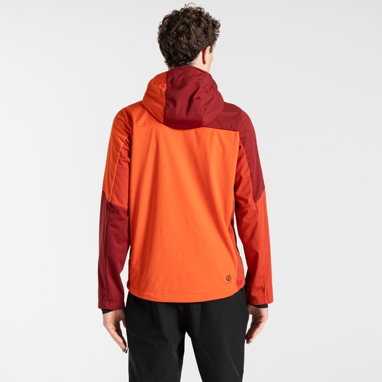 Men's Mountaineer Softshell Jacket Tuscan Cinnamon Red