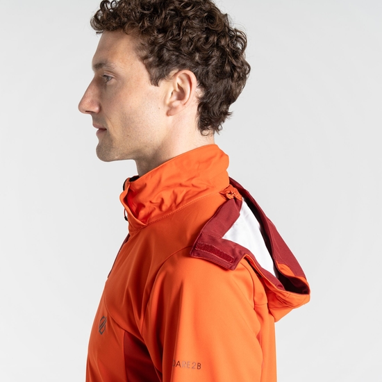 Men's Mountaineer Softshell Jacket Tuscan Cinnamon Red