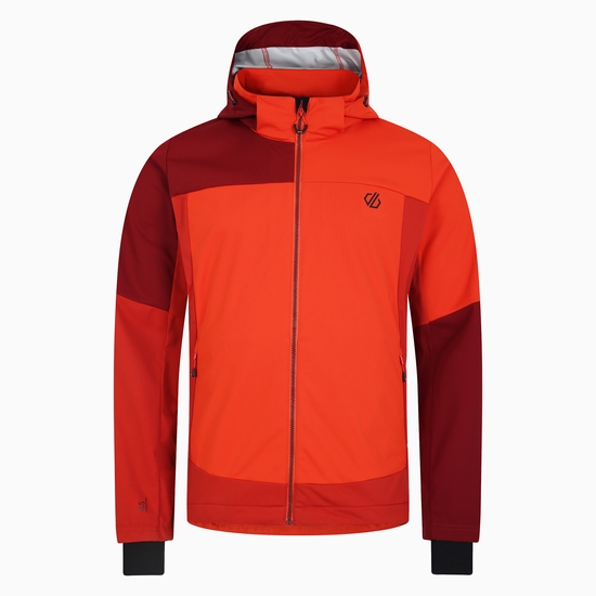 Men's Mountaineer Softshell Jacket Tuscan Cinnamon Red