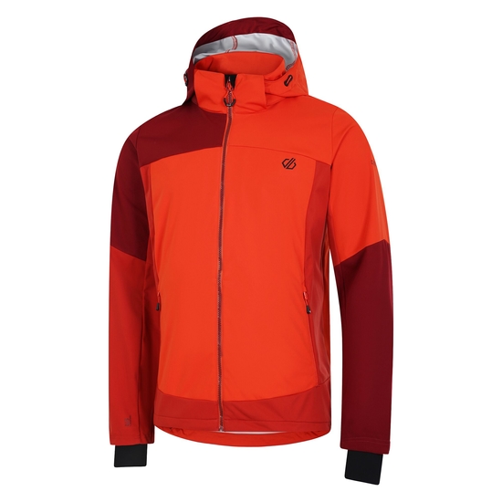 Men's Mountaineer Softshell Jacket Tuscan Cinnamon Red