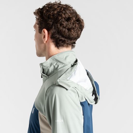 Herren Mountaineer Softshelljacke Blau