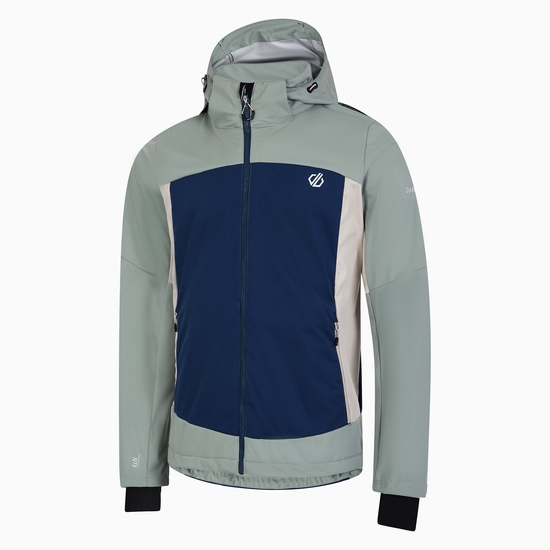 Herren Mountaineer Softshelljacke Blau