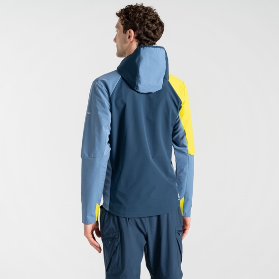 Men's Lattitudinal II Softshell Jacket Moonlight Denim Blue