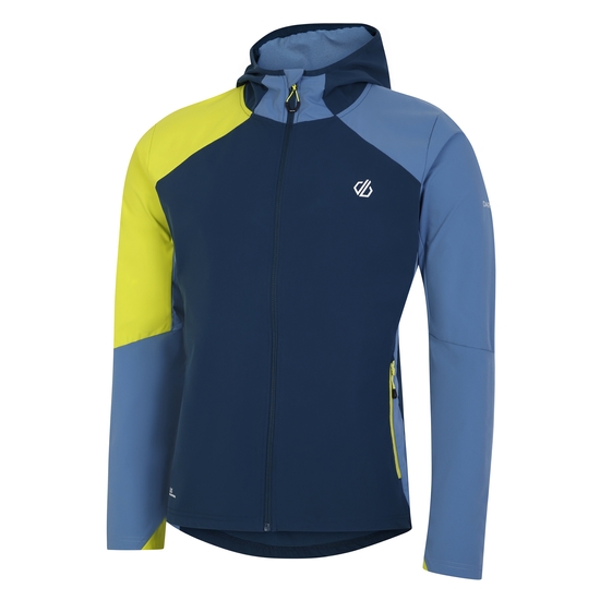 Men's Lattitudinal II Softshell Jacket Moonlight Denim Blue