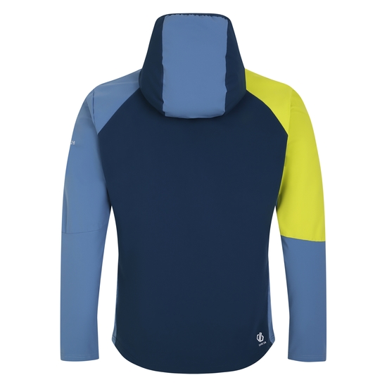 Men's Lattitudinal II Softshell Jacket Moonlight Denim Blue