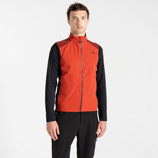 Herren Lattitudinal II Weste Rot