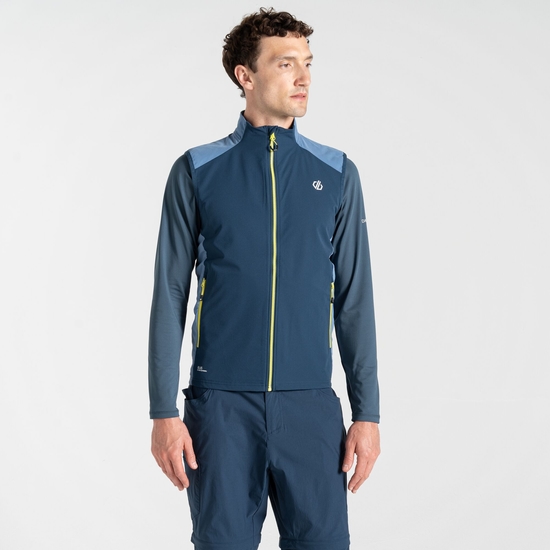 Herren Lattitudinal II Weste Blau