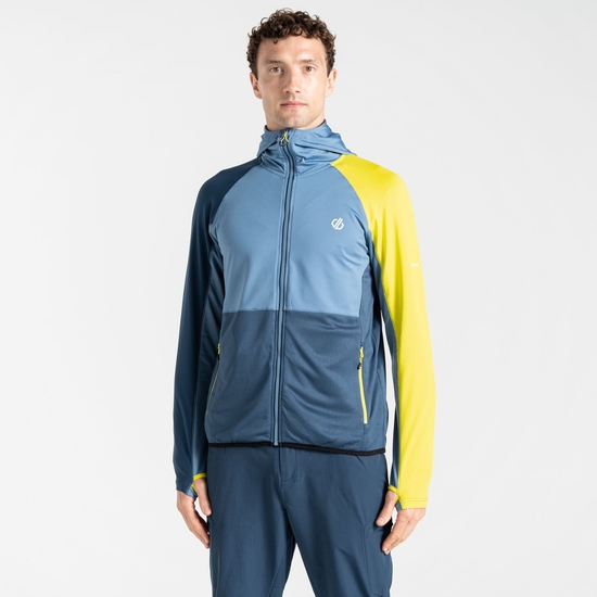 Herren Assimilate II Core-Stretch-Midlayer Blau