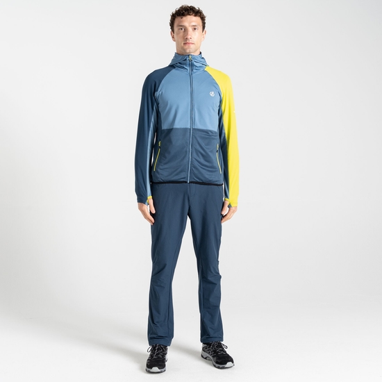 Herren Assimilate II Core-Stretch-Midlayer Blau