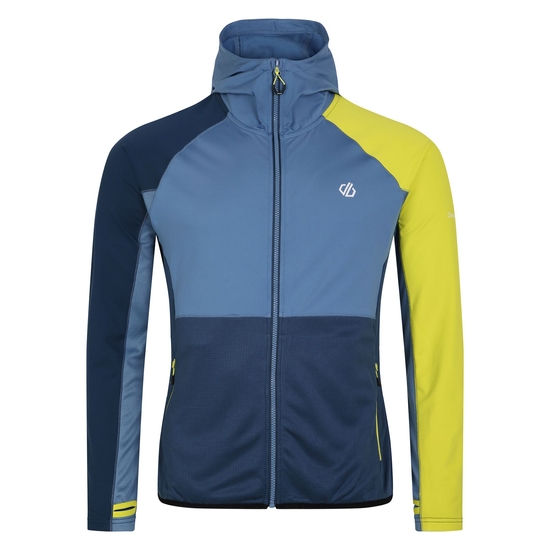Herren Assimilate II Core-Stretch-Midlayer Blau