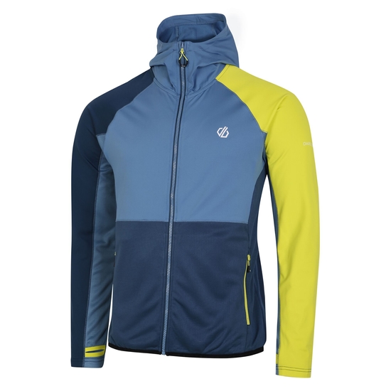 Herren Assimilate II Core-Stretch-Midlayer Blau