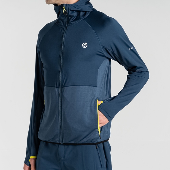 Men's Assimlilate II Core Stretch Midlayer Moonlight Denim