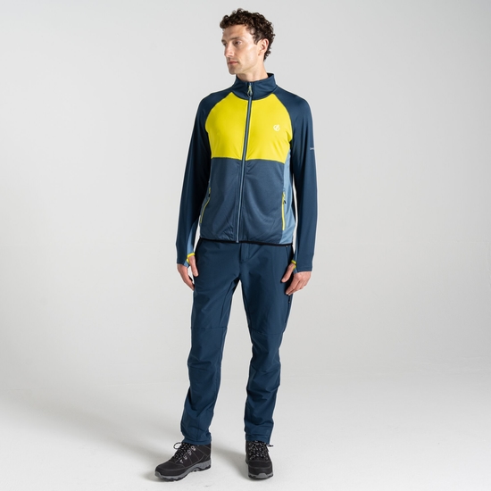 Herren Substratum II Core-Stretch-Midlayer Gelb