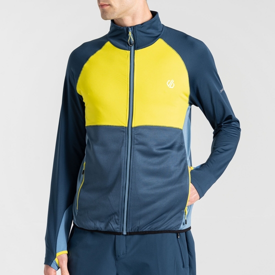 Herren Substratum II Core-Stretch-Midlayer Gelb