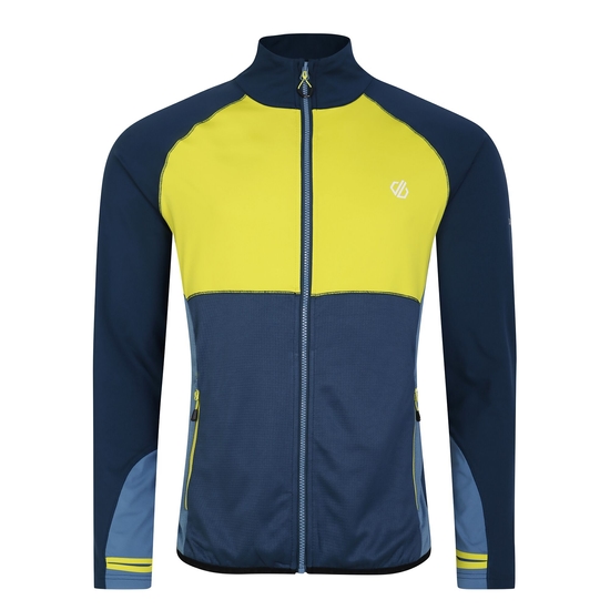 Herren Substratum II Core-Stretch-Midlayer Gelb