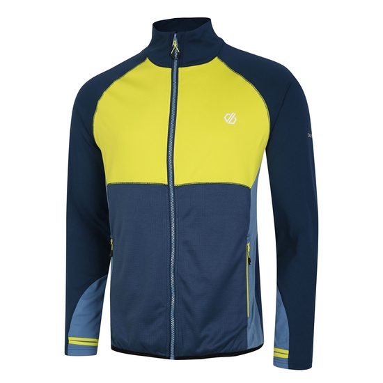 Herren Substratum II Core-Stretch-Midlayer Gelb