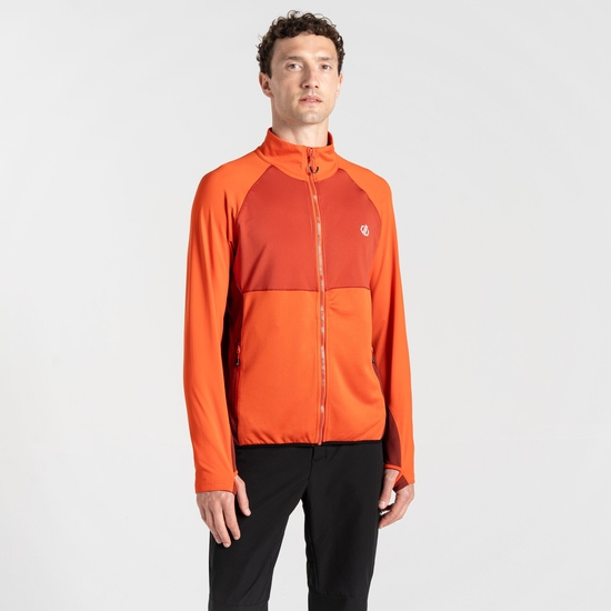 Men's Substratum II Core Stretch Midlayer Cinnamon Tuscan Red