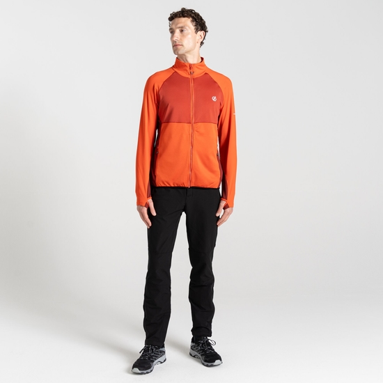 Men's Substratum II Core Stretch Midlayer Cinnamon Tuscan Red