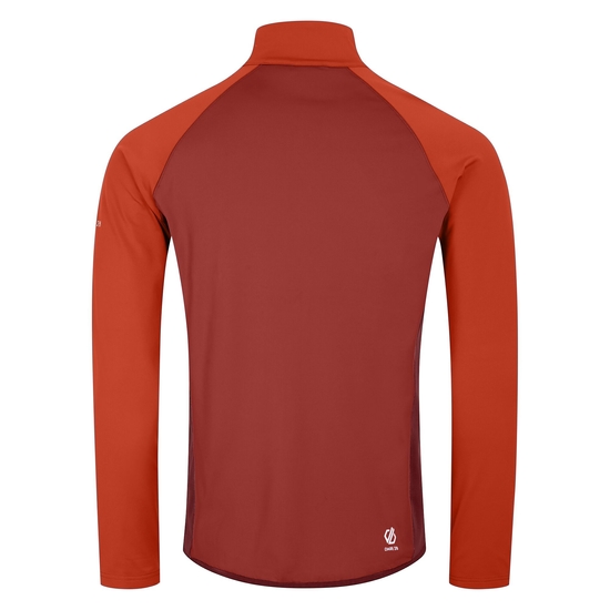 Men's Substratum II Core Stretch Midlayer Cinnamon Tuscan Red