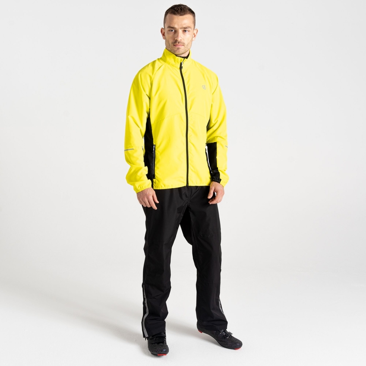 Men's Ablaze II Windshell Jacket - Neon Spring | Dare2B ROW