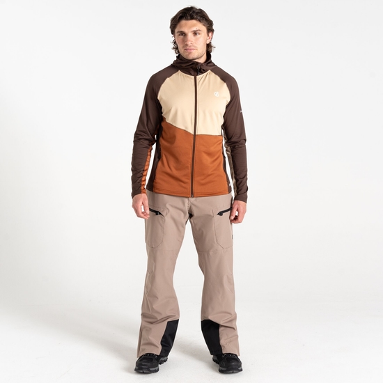 Men's Assimilate II Core Stretch Midlayer Fudge Brown