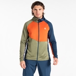 Bleu Foncé Et Orange