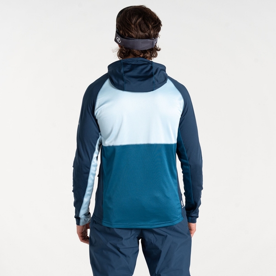 Men's Assimilate II Core Stretch Midlayer Moonlight Denim Blue 