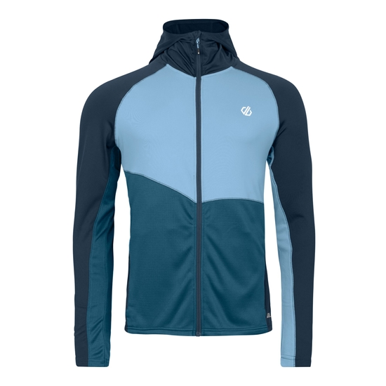Men's Assimilate II Core Stretch Midlayer Moonlight Denim Blue 
