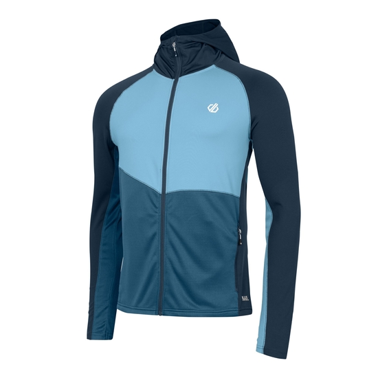 Men's Assimilate II Core Stretch Midlayer Moonlight Denim Blue 