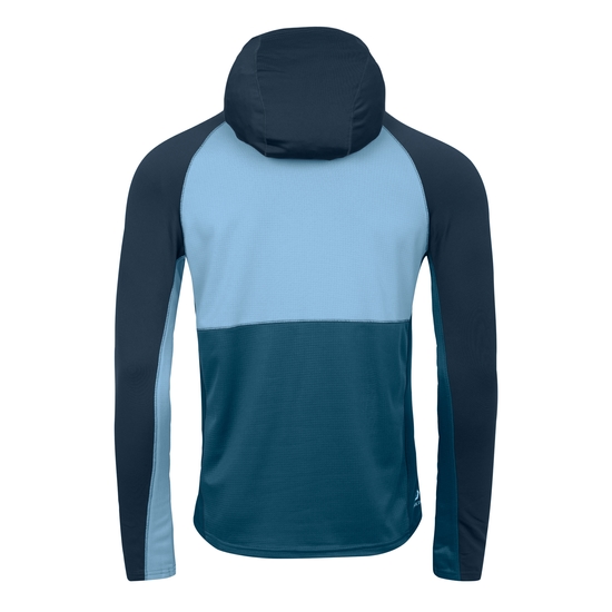 Men's Assimilate II Core Stretch Midlayer Moonlight Denim Blue 
