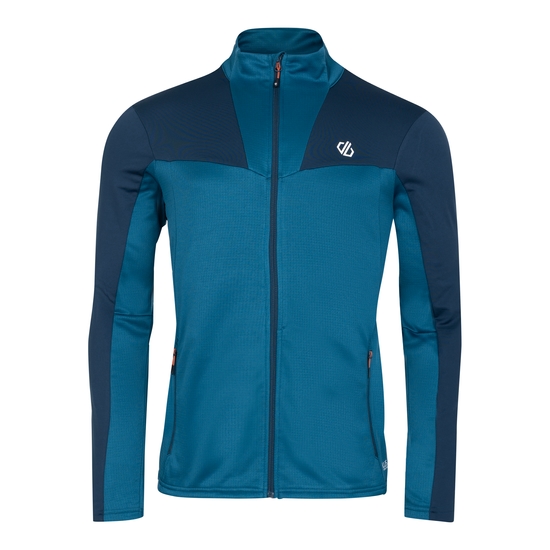 Men's Substratum II Core Stretch Midlayer Kingfisher Blue Navy