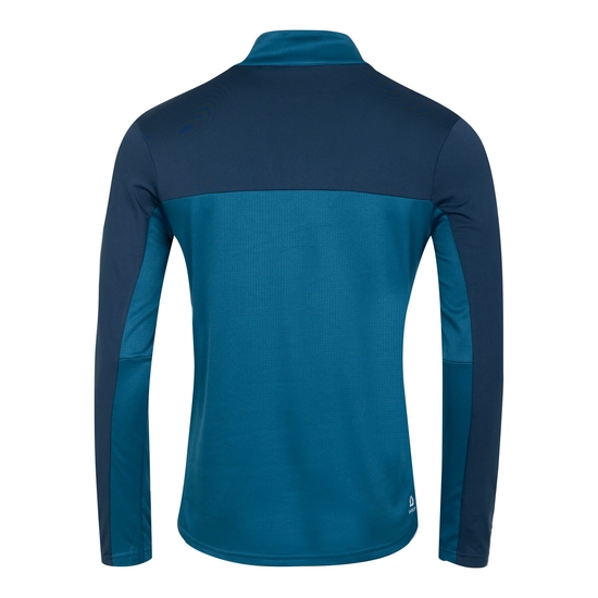 Men's Substratum II Core Stretch Midlayer Kingfisher Blue Navy