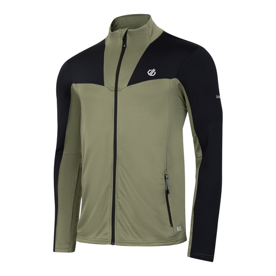 Couche intermédiaire Core Stretch Homme Substratum II Vert Olive Et Noir
