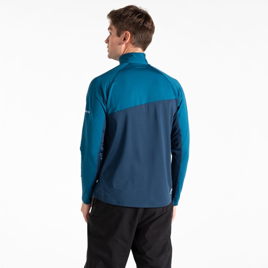 Men's Dignify III Core Stretch Midlayer Kingfisher Blue Navy