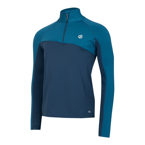Men's Dignify III Core Stretch Midlayer Kingfisher Blue Navy