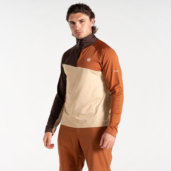 Men's Dignify III Core Stretch Midlayer Fudge Brown