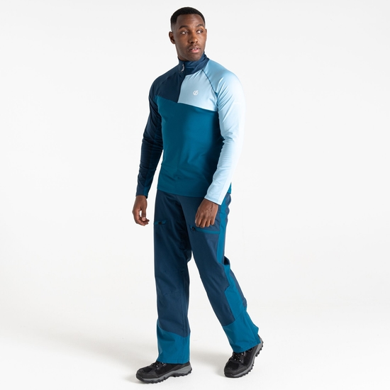 Men's Dignify III Core Stretch Midlayer Moonlight Denim Blue 