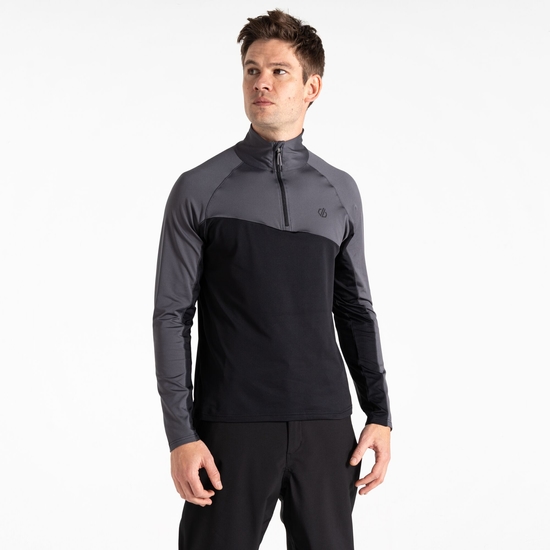 Men's Dignify III Core Stretch Midlayer Ebony Grey