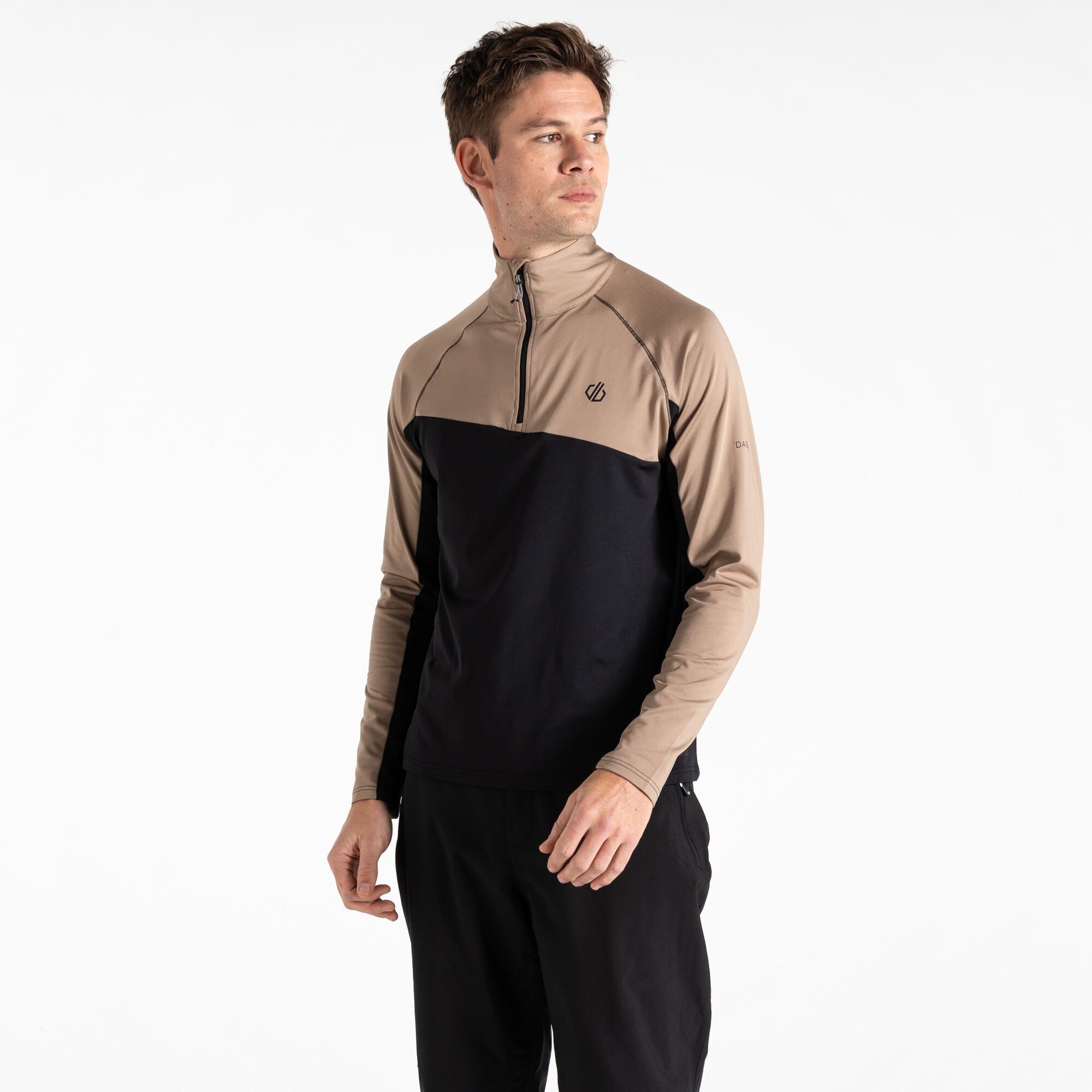 Dare 2B Men's Brown Dignify Iii Core Stretch Midlayer Size: M