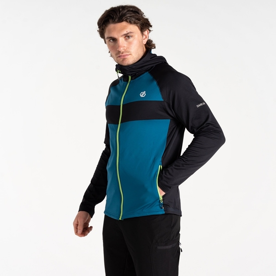 Couche intermédiaire Core Stretch Homme Touring II Bleu Acier Et Noir